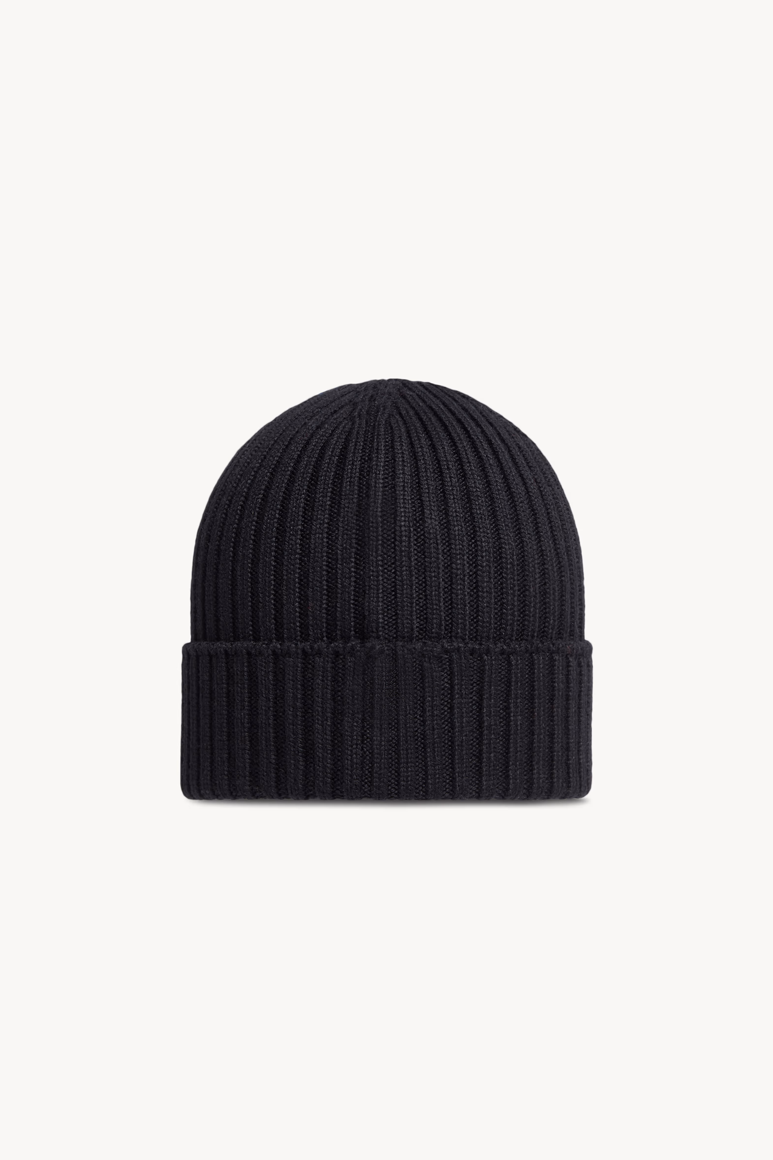 Wool Beanie Gender Neutral Black Moncler 4